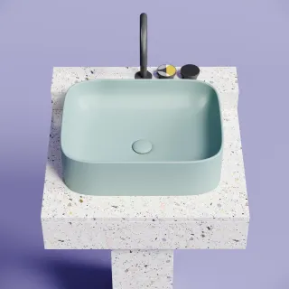 Раковина Ceramica Nova Element CN6052MLG 50см зелёный матовый