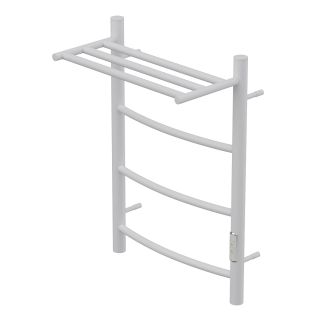 Полотенцесушитель электрический APEXTERMO Corona CR01164WM 600x400 с полкой белый матовый