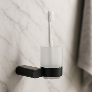 Стакан для ванной комнаты Knotlor SC102BL, черный