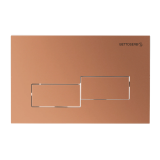 SET Инсталляция Sava Fix Slim + клавиша смыва BETTOSERB SET40006484 матовая бронза BRICKS