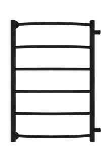 Полотенцесушитель водяной Indigo Arc LASW70-40BR-б/п-60 70x40 см чёрный муар