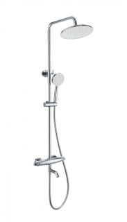 Душевая стойка Wonzon & Woghand Capsule WW-B3031-A1-CR с термостатом хром