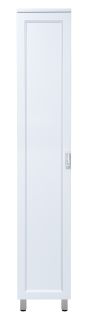 Напольный шкаф - пенал Misty Дива 35см левый белый