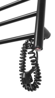 Полотенцесушитель электрический Domoterm Классик DMT 109-5 40х60 EK R чёрный