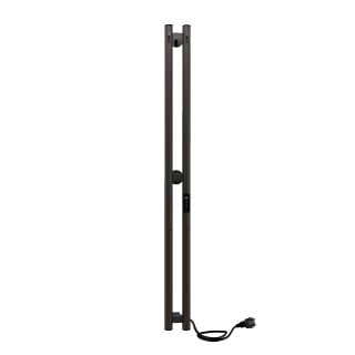 Полотенцесушитель электрический Indigo Style LSE120-10GNSRt 120x10 см оружейная сталь