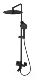 Душевая стойка Wonzon & Woghand Frame WW-88739010-MB чёрный матовый