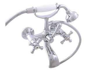 Смеситель для ванны Rav Slezak Morava Retro MK359.5/2 хром