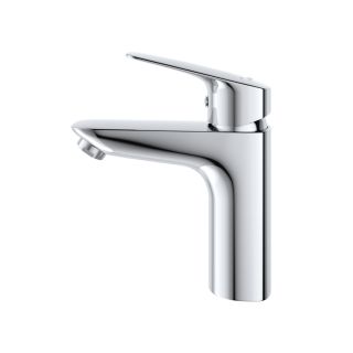 Смеситель для раковины без донного клапана BelBagno DUE-LVM-CRM-W0