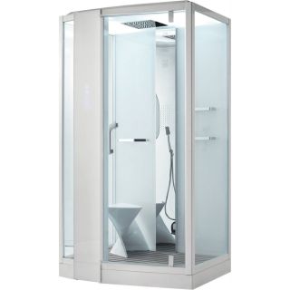 Душевая кабина Orans SR-89105LS 89105LSLH 120x90 см профиль белый стекло прозрачное