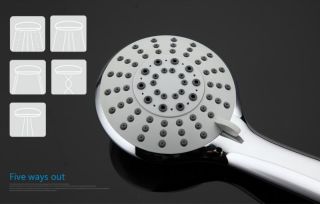 Душевая лейка Gappo G16 хром