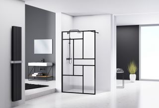 Душевая перегородка ABBER Immer Offen 100см AG63100B