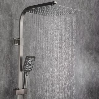 Душевая стойка Gappo G2407-9 оружейная сталь