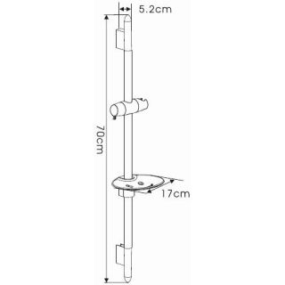 Душевой гарнитур Gappo G8008 хром
