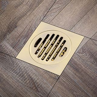 Душевой трап Gappo G81001-4 бронза