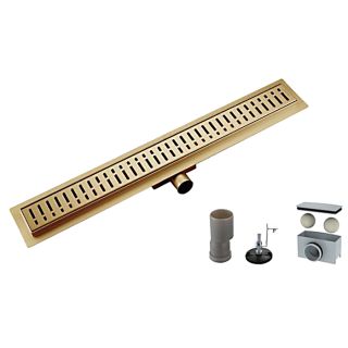 Душевой лоток Gappo G88007-33 80 см золото