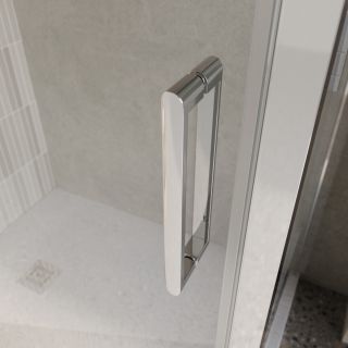 Душевой уголок BelBagno LUCE-AH-1-150/80-C-Cr хром