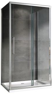 Душевой уголок ABBER Schwarzer Diamant AG30100H-S70-S70 100x70см хром