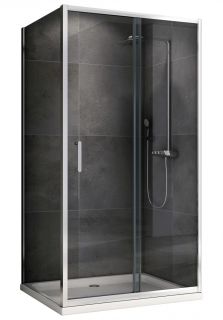 Душевой уголок ABBER Schwarzer Diamant AG301205-S605 120x60см хром