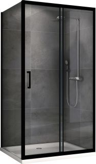 Душевой уголок ABBER Schwarzer Diamant 140x90см AG30140B-S90B