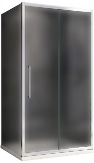 Душевой уголок ABBER Schwarzer Diamant AG30140MH-S80M 140x80см хром