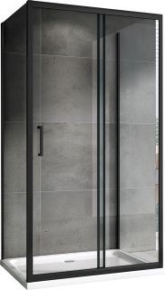 Душевой уголок ABBER Schwarzer Diamant 150x70см AG30150B-S70B-S70B