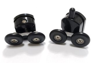 Душевой уголок ABBER Schwarzer Diamant AG30130BMH-S80BM-S80BM 130x80см чёрный