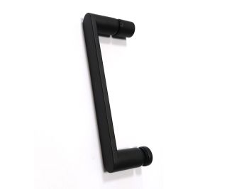 Душевой уголок ABBER Schwarzer Diamant AG30160B-S50B-S50B 160x50см чёрный