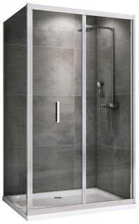 Душевой уголок ABBER Sonnenstrand AG07100-S75 100x75см хром