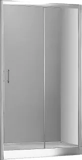 Душевая дверь Aquanet Alfa NAA6121 168420 120 см стекло прозрачное профиль хром