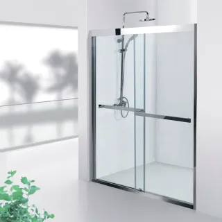 Душевая дверь Aquanet Delta NPD6122 183848 140 см стекло прозрачное профиль хром