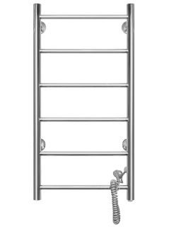Полотенцесушитель электрический Domoterm Аврора DMT 109-6 40x80 EK R хром