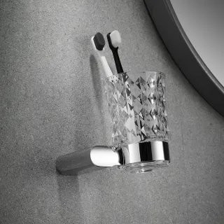 Стакан для ванной комнаты Rose RG1712 хром