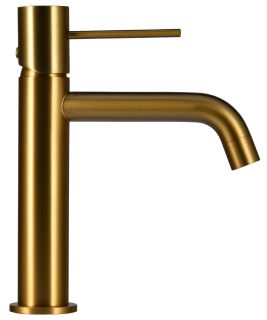 Смеситель для раковины Raiber Graceful RPG-001 золото матовое