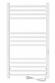 Полотенцесушитель электрический Indigo Attic LСLATCE100-50WMRt с таймером 100x50 см белый матовый