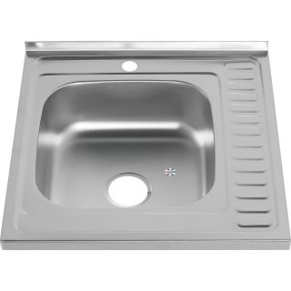 Мойка 6060 L Melana 0,6/160 левая хром