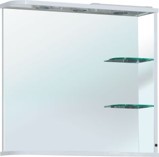 Зеркало с подсветкой Bellezza Рио 70см правое белый 00000001214