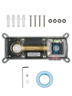 Встраиваемый смеситель для раковины Wonzon & Woghand Fit WW-88869009-MB чёрный матовый
