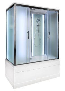 Душевая кабина AvaCan EM4517 с LED-подсветкой 170x90 см