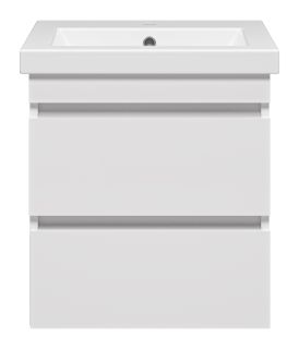 Подвесная тумба под раковину Misty Енисей 50см белый