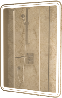 Зеркало с подсветкой Art&Max Tito 70x80см AM-Tit-700-800-DS-F