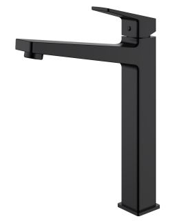 Высокий смеситель для раковины Raglo R30.15.06 чёрный