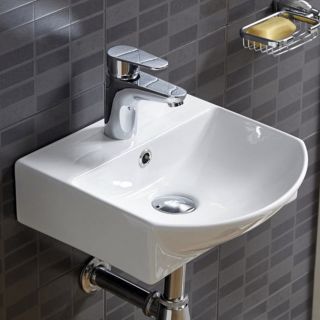 Подвесная раковина Melana 78014B-805 35см белый