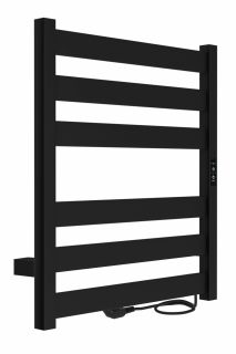 Полотенцесушитель электрический Indigo Oktava Slim 5 LСLOKS5E60-50BRRt 60x50 см чёрный муар