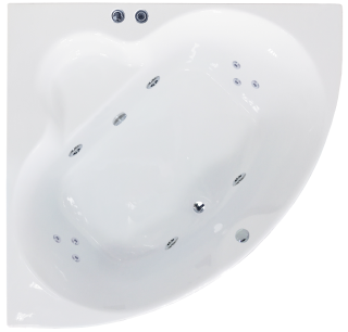Гидромассажная ванна Royal Bath Fanke Comfort 140x140см белый RB581200CO