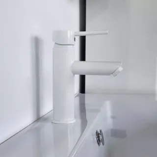 Смеситель для раковины Comforty FC018A-CKBT белый