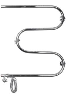 Полотенцесушитель электрический Domoterm DMT 107-25 60x60 EK L хром