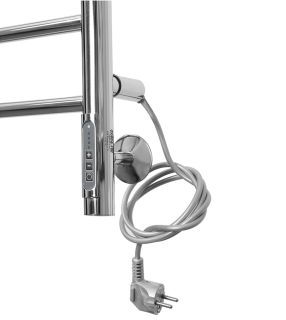 Полотенцесушитель электрический Domoterm Медея ДМТ П8 500х800 EK R хром