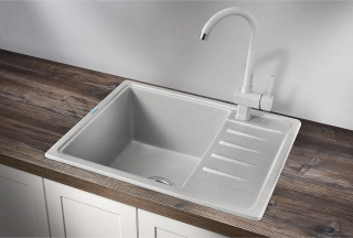 Мойка кухонная Granula Standart 5803, БАЗАЛЬТ