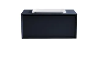 Тумба с раковиной Astra-Form Фрейм 4631177715341 90 см серый матовый