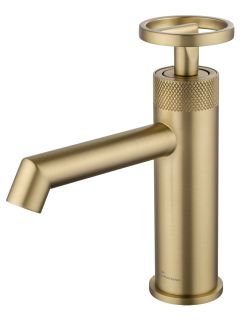 Смеситель для раковины Wonzon & Woghand WW-H1065-BG брашированное золото